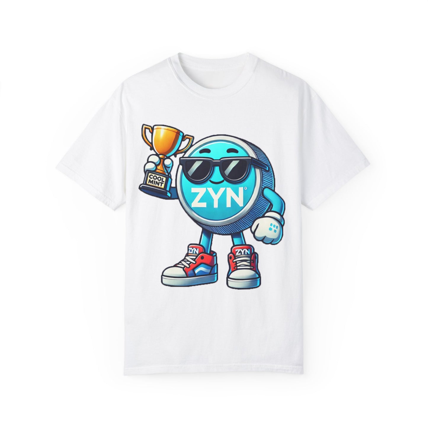 ZYN Cool Mint Trophy T-Shirt – Fun & Trendy ZYN Can Design Tee