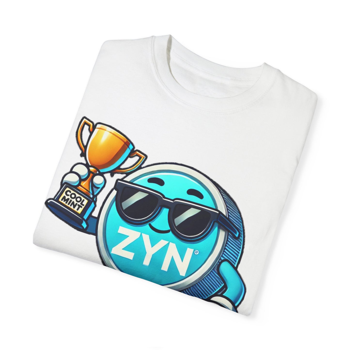 ZYN Cool Mint Trophy T-Shirt – Fun & Trendy ZYN Can Design Tee